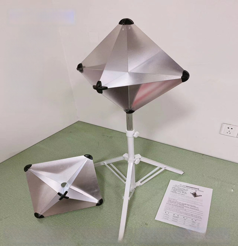 Reflector unghiular din aluminiu pentru uz marin, reflector radar în dimensiunile 12/16/18/24 inci, cu suport
