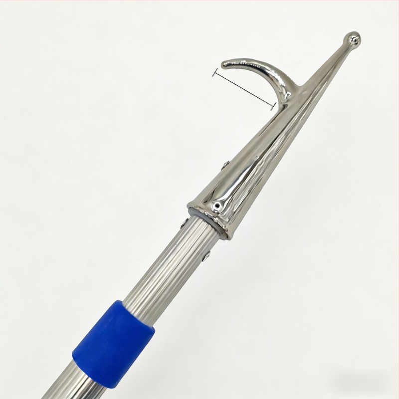Cârlig de barcă din oțel inoxidabil, cârlig telescopic din aliaj de aluminiu, cârlig pentru barcă de salvare, cârlig pentru funii de speedboat