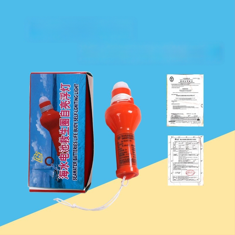 Lampă pentru vestă de salvare și lampă pentru colac de salvare — iluminare auto-luminantă, compatibilă cu baterii uscate și baterii cu apă de mare, baterie litiu anti-explozie CCS