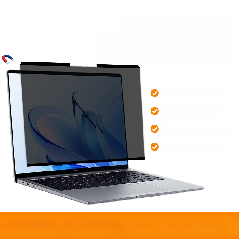 Protector de ecran magnetic universal pentru laptop cu protecție a intimității, folie HD detașabilă, aderență puternică, filtrare a luminii albastre