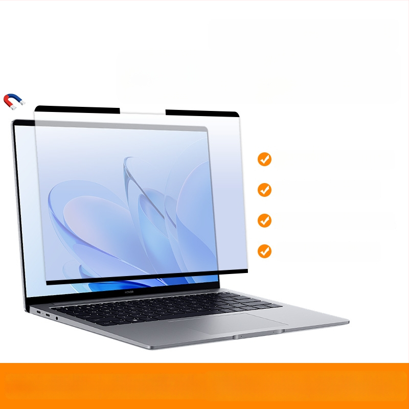 Protector de ecran magnetic universal pentru laptop cu protecție a intimității, folie HD detașabilă, aderență puternică, filtrare a luminii albastre