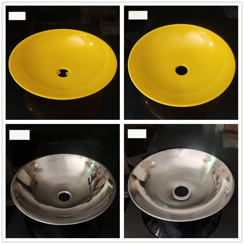 304 oțel inoxidabil – accesoriu pentru duș de urgență pentru spălarea ochilor, tavă colectare apă, vas de spălat ochi și față, îngroșat și mărit