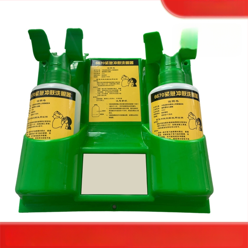 6670 Spălător de ochi portabil montat pe perete, 500 ml, pentru laboratoare