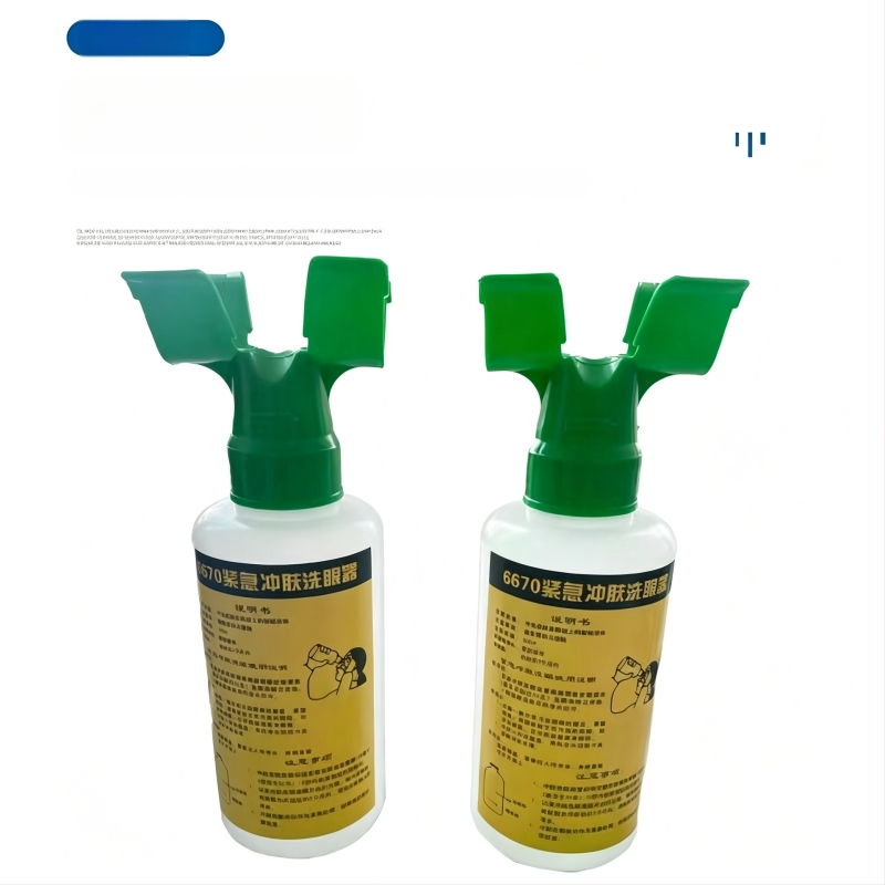6670 Spălător de ochi portabil montat pe perete, 500 ml, pentru laboratoare