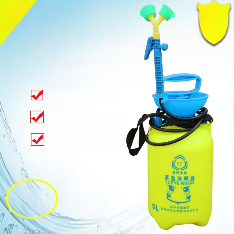 Stație portabilă de spălare a ochilor din ABS, spălare de urgență, capacitate 5L/8L/12L, detașabil