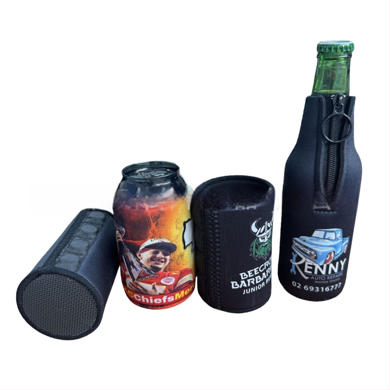 Husă izolantă pentru cană din neopren, personalizată, cu magnet și magnet de margine