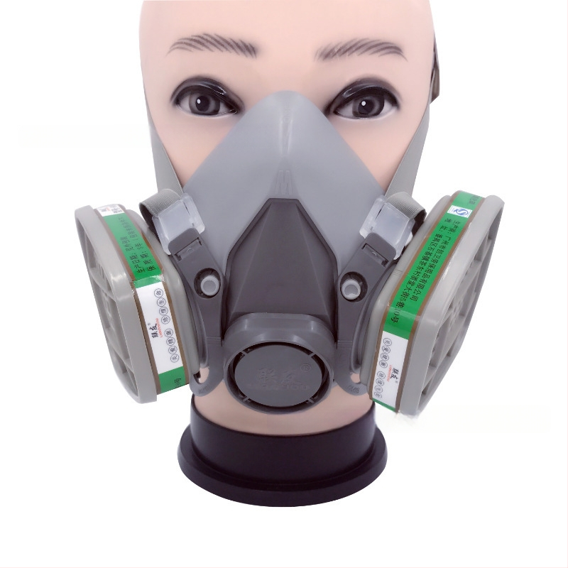 Lianyou 6200 mască de gaz cu cărbune activ pentru protecție chimică și împotriva pesticidelor, eliminarea mirosurilor