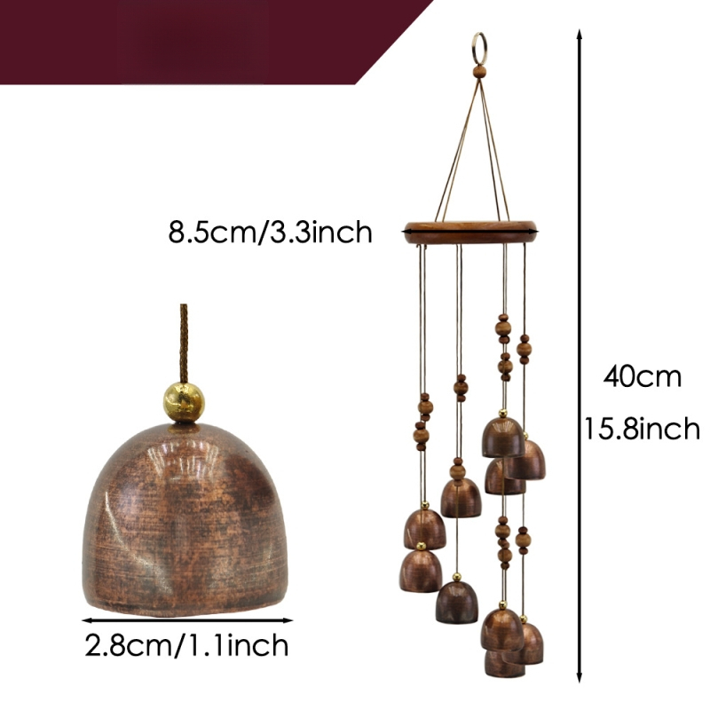 Pandant rotativ din metal, decor de vânt pentru balcon sau curte, cadou pentru pensiune