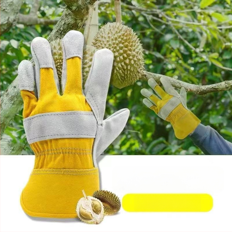 Mănuși de protecție groase pentru durian, anti-înțepare și anti-tăiere, rezistente la uzură, pentru deschiderea și curățarea durianului, mănuși de uz casnic curate și igienice