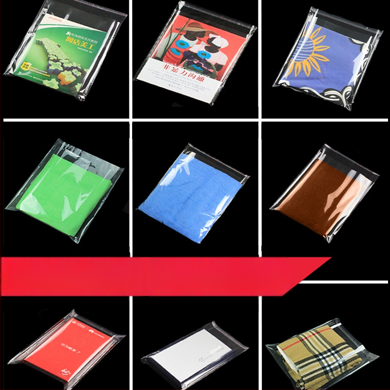 Pungă din plastic transparent autoadezivă pentru ambalarea hainelor, pentru jeanși și cămăși, 28x40 cm