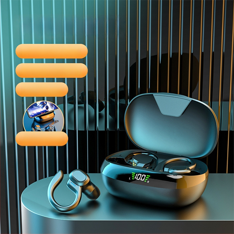 SP16OWS Căști Bluetooth fără fir cu cârlig pentru ureche, in-ear, bas puternic