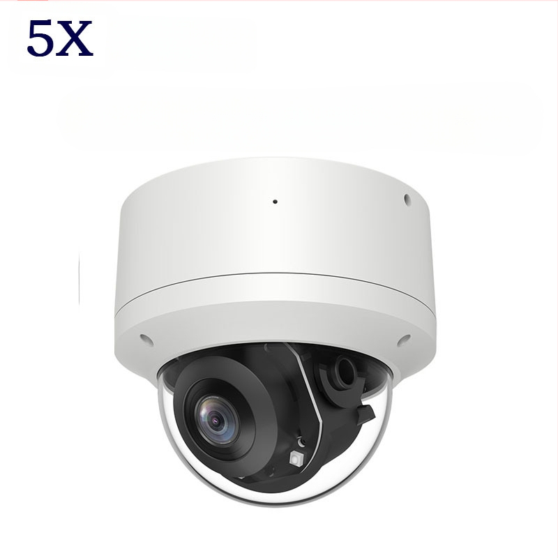 Cameră PTZ cu zoom electric 5x, 360° panoramă, rezistentă la apă și explozie, PoE