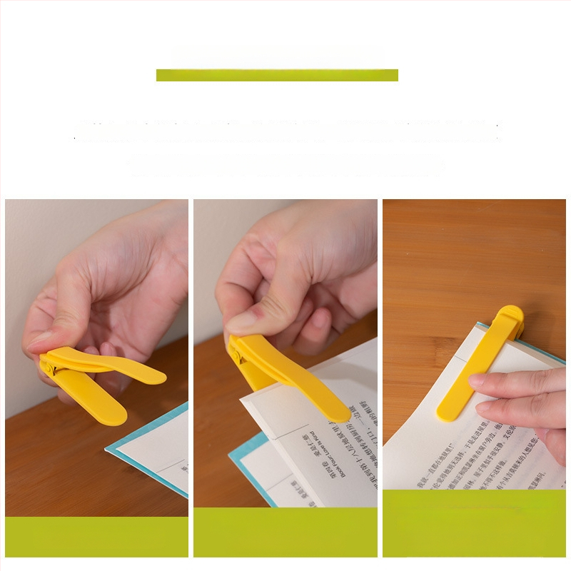 Cleme de marcaj din silicon pentru lectură, inserție minimalistă pentru carte cu memorie de pagină și semn de pagină, instrument de înregistrare automată a paginilor
