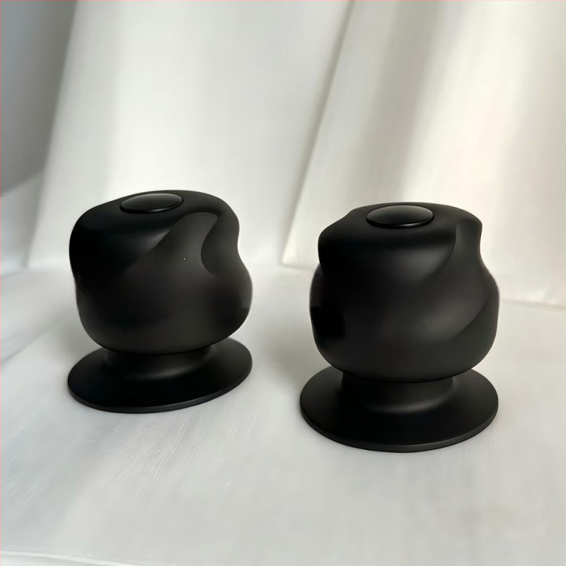 Roată de mână din aliaj de zinc pentru accesorii de baie, racorduri cu ventile ascunse, mâner simplu sau dublu