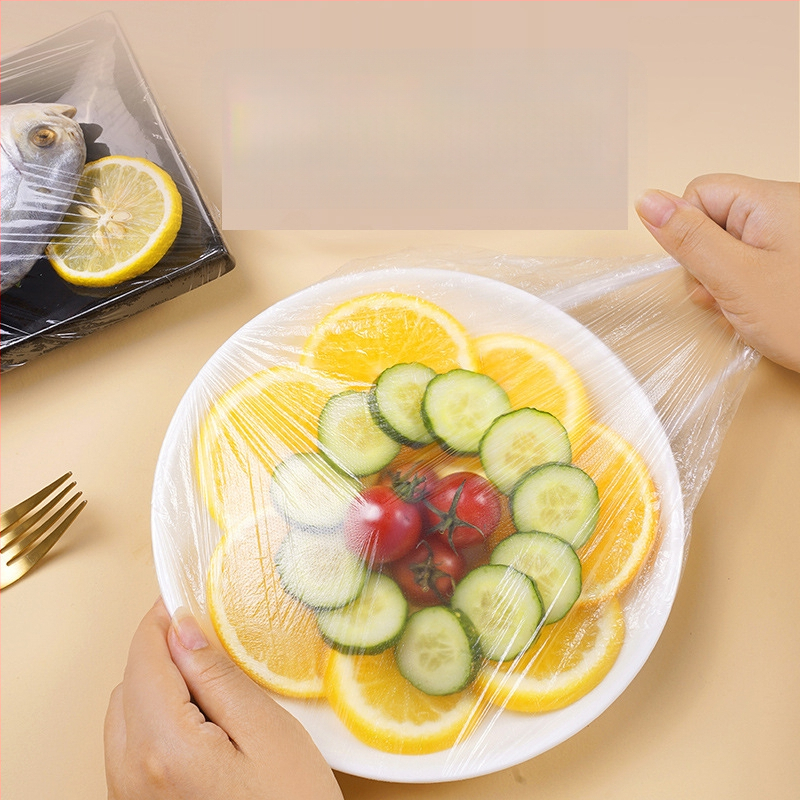 Set de folie alimentară de unică folosință pentru conservare, cu gură etanșă pentru bol