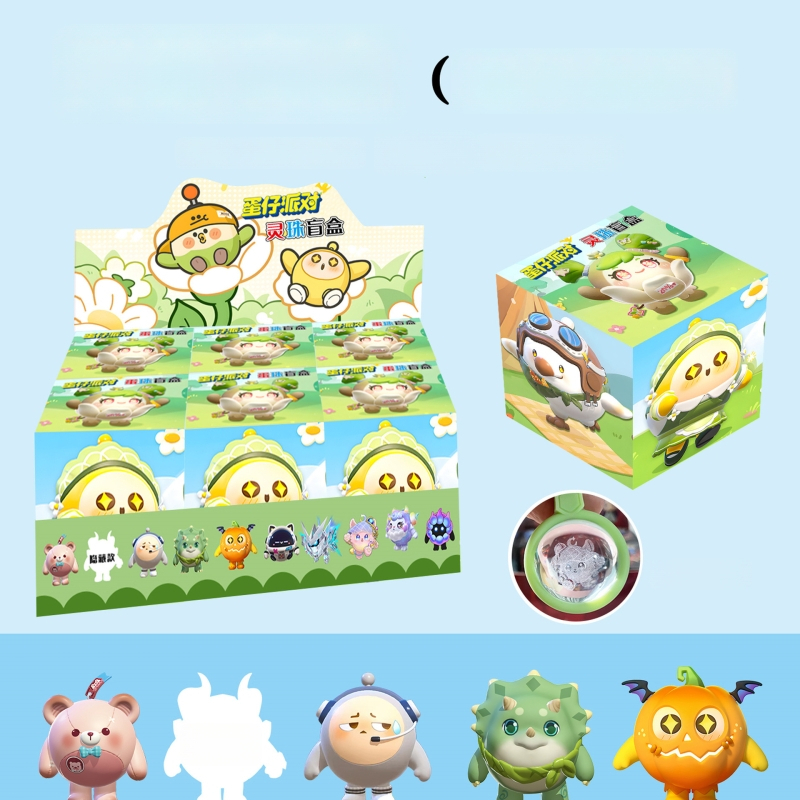 Nezha II: Copilul magic – Cutie surpriză cu gemă marină, a doua ediție, desen animat creativ Ao Bing Shen Gong Bao Ao Run set cadou