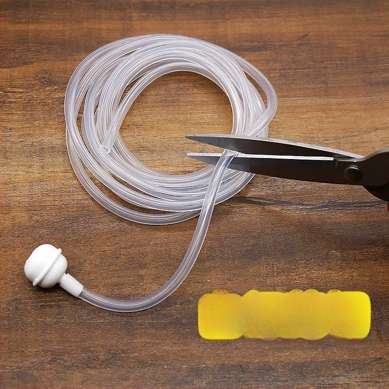 Paie din silicon, extra-lungă, pentru sticle cu gură largă, accesoriu universal de înlocuire, tub moale