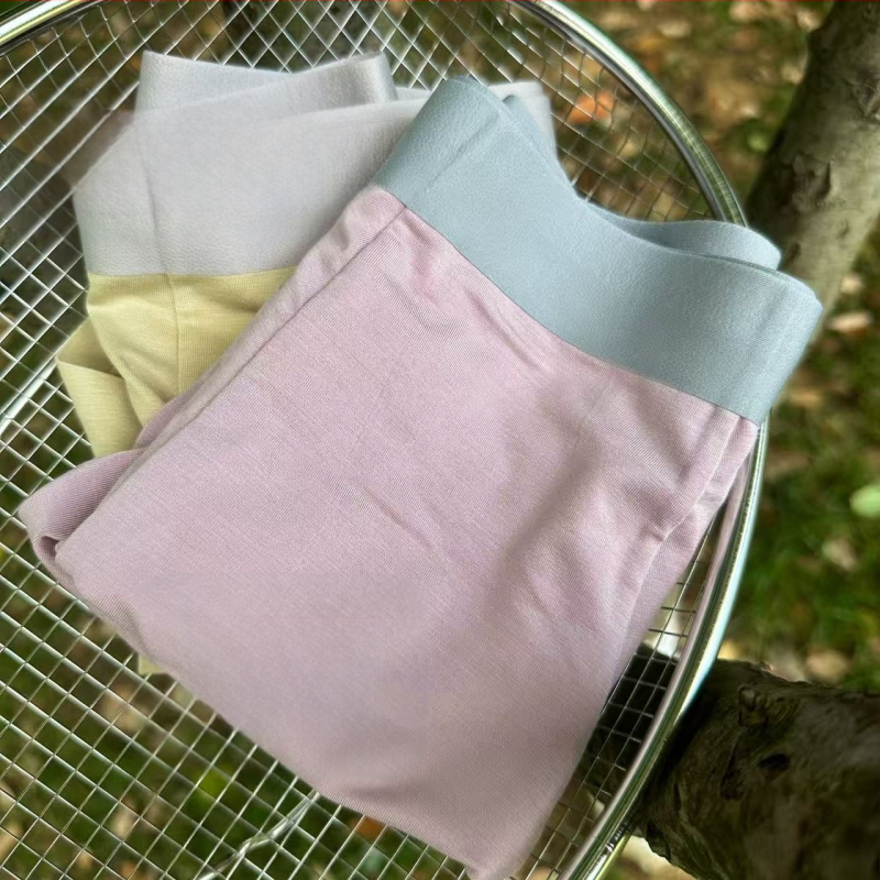 Lenjerie intimă bărbătească din Modal cu crotch din mătase Mulberry, antibacteriană și respirabilă, boxer briefs, 4XL