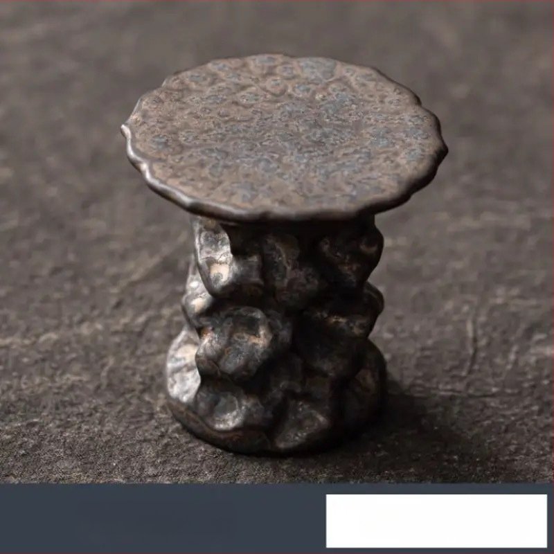 Suport pentru capac de ceainic din piatră Taihu — accesorii ceramice pentru ceremonia ceaiului