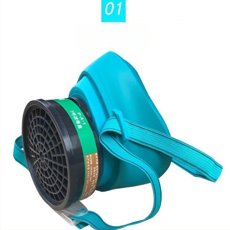 Green and Cool L930 Masca de gaz cu cutie de filtrare pentru mirosuri de spray și gaze chimice