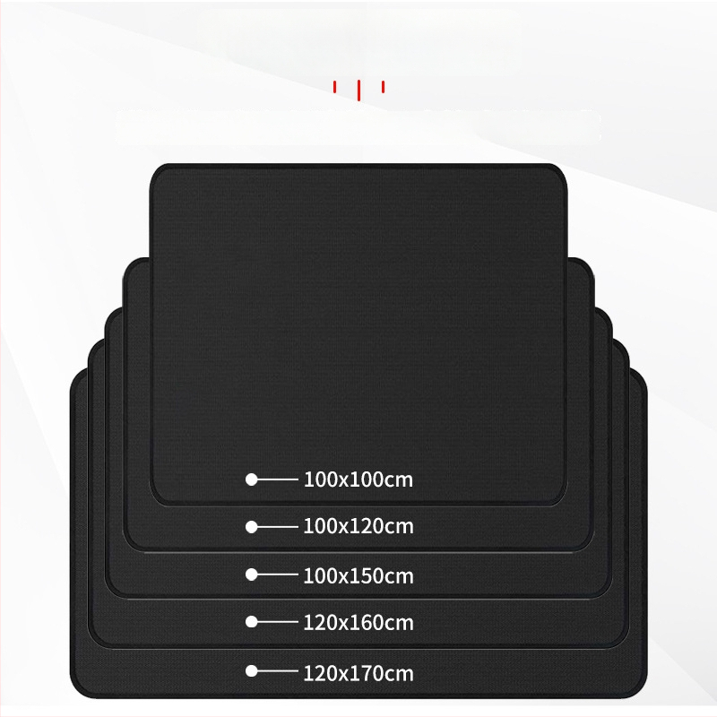 Covoraș din silicon pentru BBQ, trei straturi, dreptunghiular, pentru terasă/deck, rezistent la foc