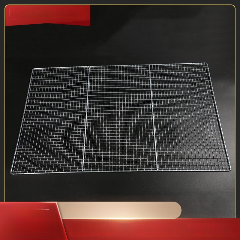 Grilaj pentru grătar, 50x80 cm, din oțel cu conținut scăzut de carbon, zincare la rece, potrivit pentru restaurante de grătare și picnicuri
