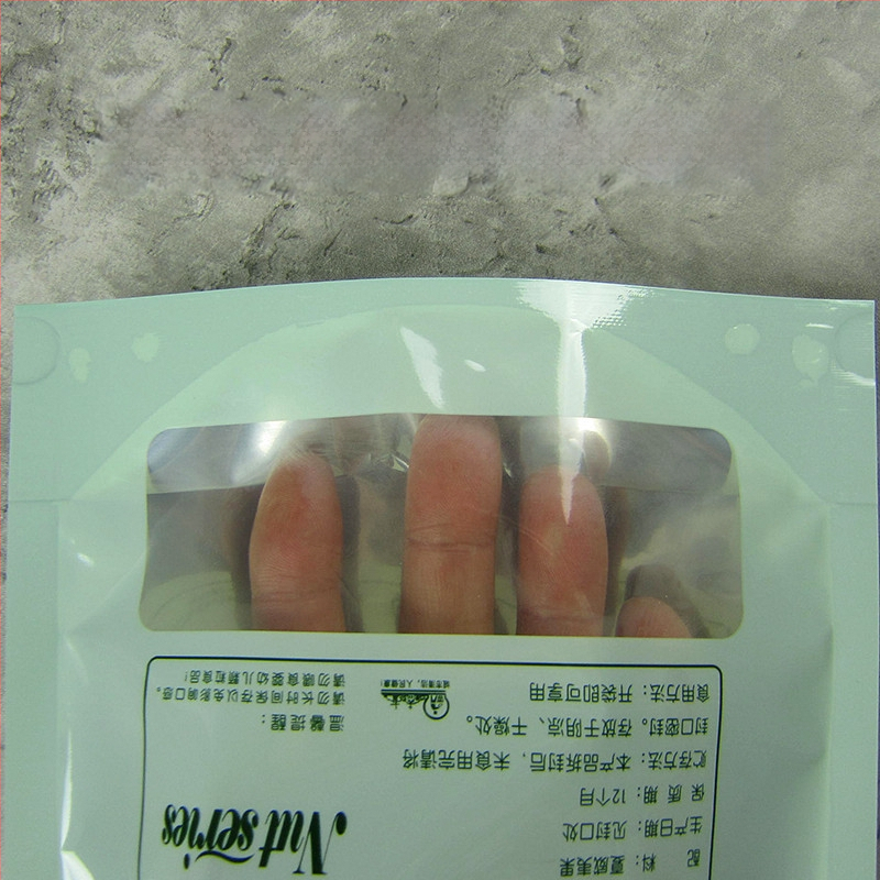 Sac de ambalare pentru nuci macadamia 250 g/500 g, pungă ziplock din plastic pentru gustări