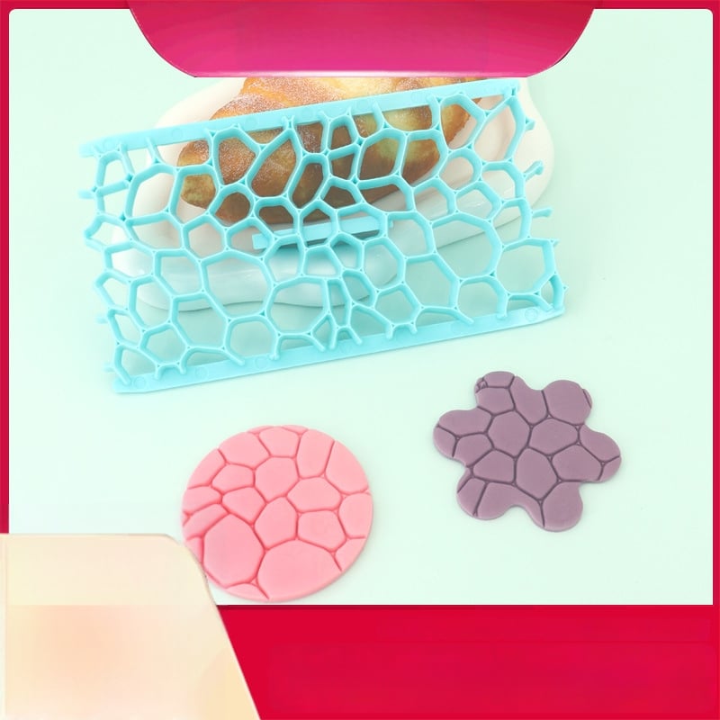 Set DIY de forme pentru prăjituri cu imprimeu piele de animal