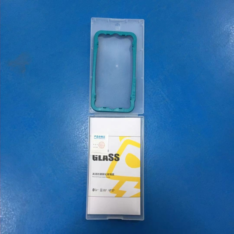 Cutie de ambalaj pentru folie temperată destinată carcasei de telefon, rezistentă la cădere, cutie neutră de depozitare