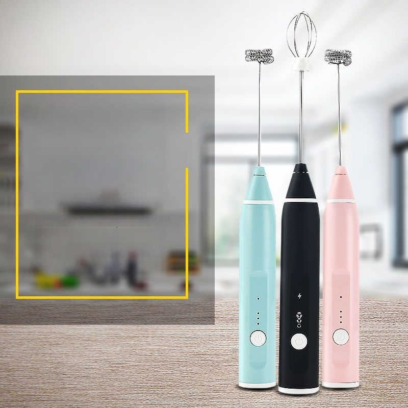 Mixer de mână electric pentru ouă și spumator de lapte – mini mixer de bucătărie pentru cafea