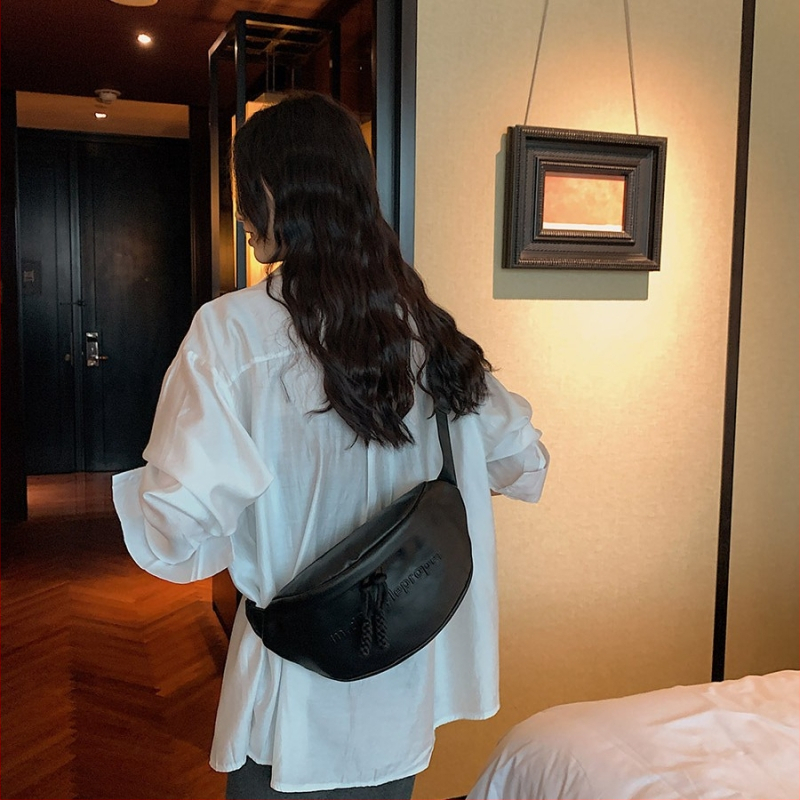 Geantă pentru femei din PU, stil coreean casual, versatilă, geantă de umăr cu lanț, capacitate mare, crossbody, modă stradală