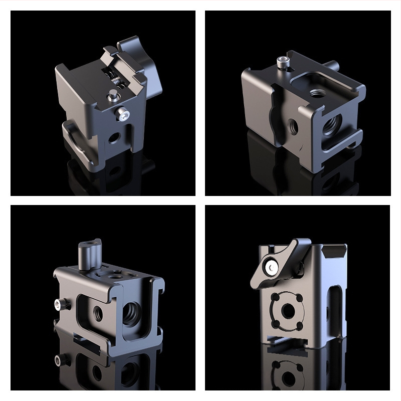 Modul extindere pentru stabilizator DJI RS3/RS4 și RSC2 — suport telefon, suport blitz și modul monitor