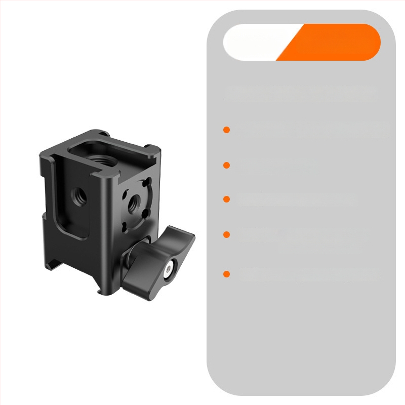 Modul extindere pentru stabilizator DJI RS3/RS4 și RSC2 — suport telefon, suport blitz și modul monitor