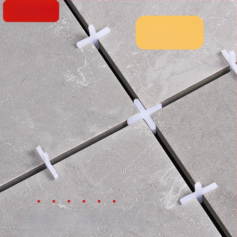 Cruce plastic pentru poziționarea rosturilor plăcilor, 1–10 mm