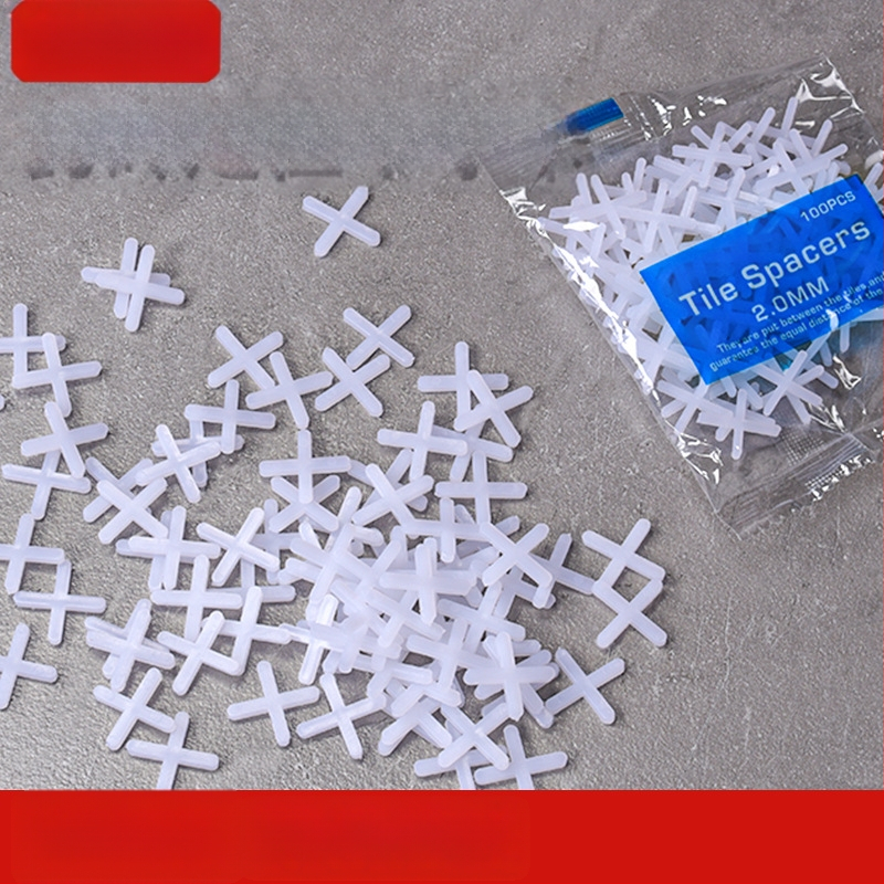 Cruce plastic pentru poziționarea rosturilor plăcilor, 1–10 mm