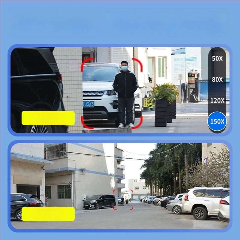 Cameră IP exterior 360° cu vizionare HD nocturnă, acces de la distanță pe telefon