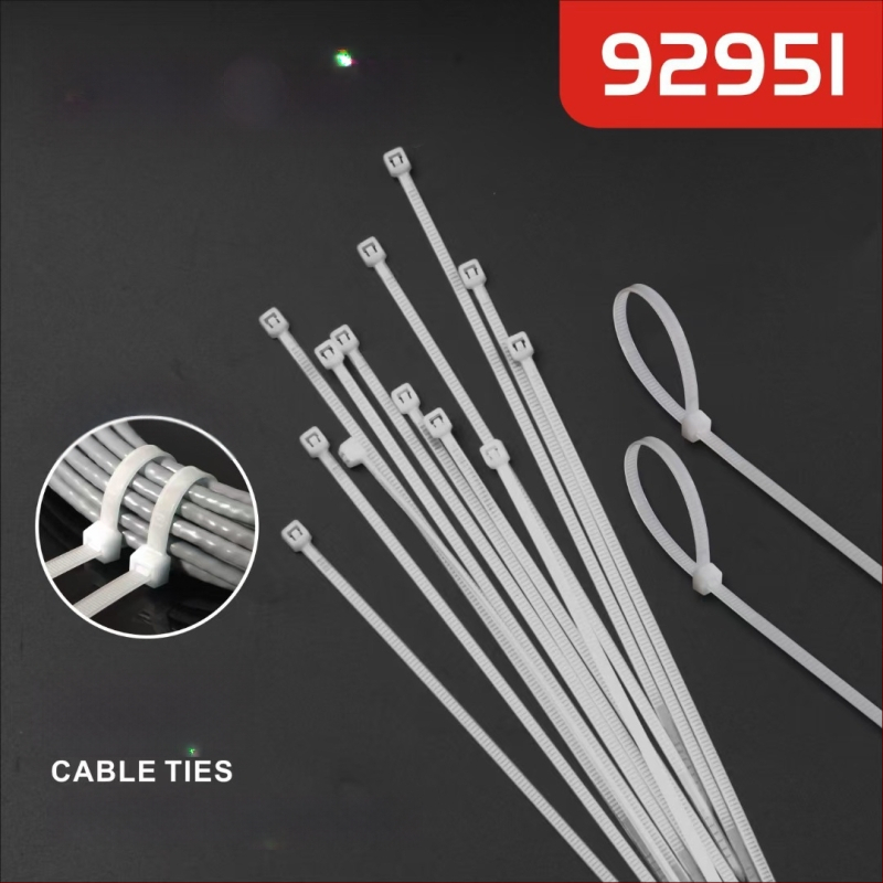 Beizhuo 92952 Legături din nylon pentru cabluri, 100 buc, 200 mm, încărcătură 8 kg