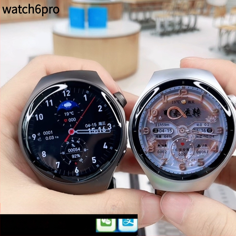 Watch6Pro ceas inteligent cu răspunsuri la mesaje, apeluri, plăți, monitorizare a sănătății și antrenament