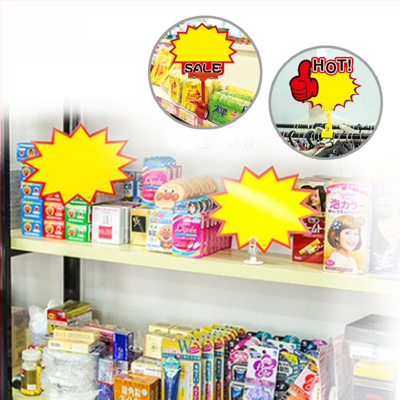 Etichetă de preț și autocolant exploziv pentru supermarket