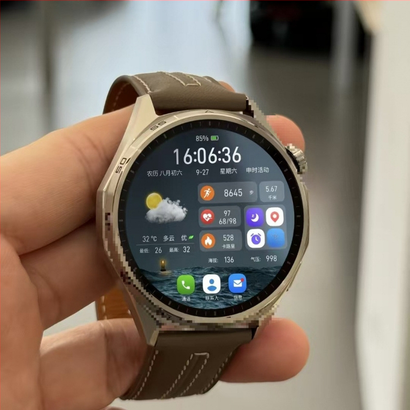 Ceas inteligent Watch6Pro cu monitorizarea ritmului cardiac, tensiune arterială, pedometru, monitorizare somn, apeluri Bluetooth și notificări de mesaje – GT6