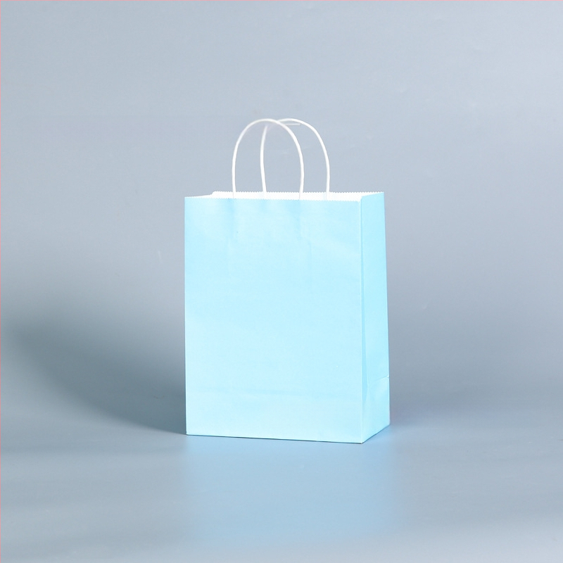 Geantă tote din hârtie kraft personalizabilă pentru catering și takeout, publicitate, îmbrăcăminte și cadouri