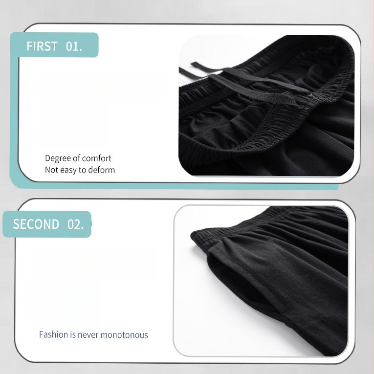 Pantaloni scurți pentru bărbați din bumbac 100% cu buzunare, croi drept, vară, ținută casual pentru acasă