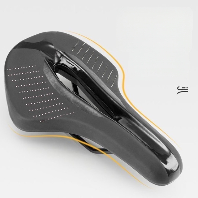 Șa de bicicletă impermeabilă, ultra-moale, cu design gol, respirabilă, pentru biciclete de munte și oraș, accesorii pentru ciclism