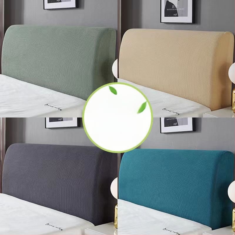 Acoperire pentru tăblia patului în stil nordic, curbată, design simplu și modern, protecție împotriva prafului pentru pat din lemn