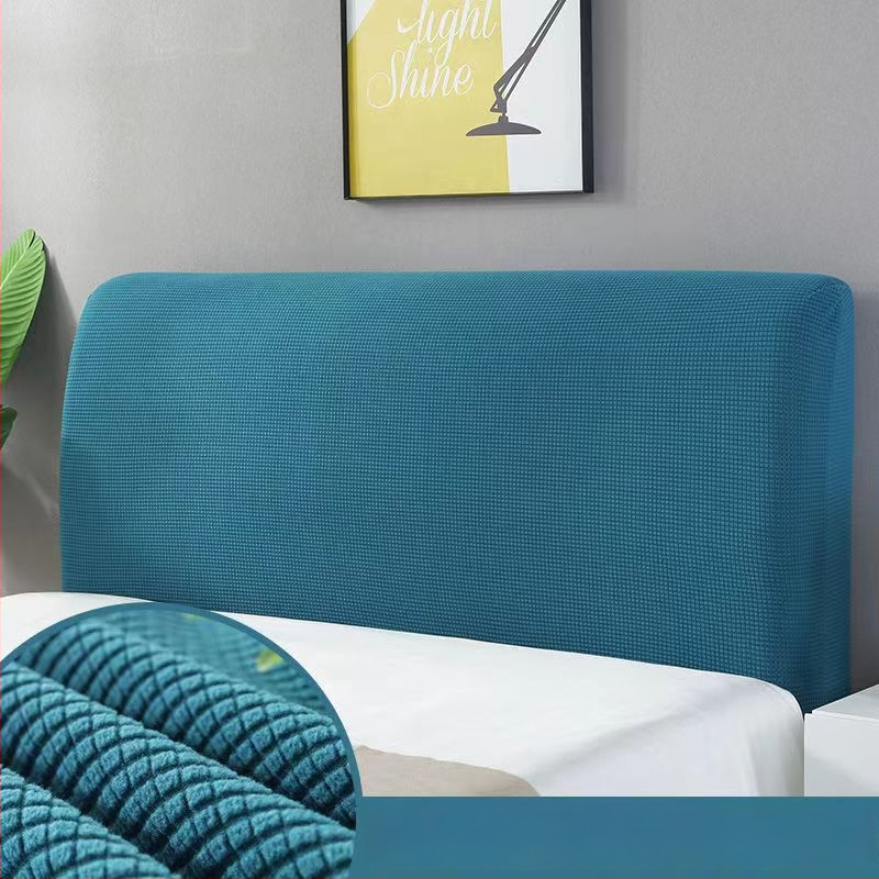 Acoperire pentru tăblia patului în stil nordic, curbată, design simplu și modern, protecție împotriva prafului pentru pat din lemn