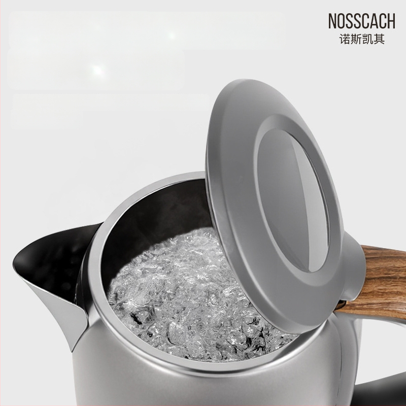 Ceainic electric din titan pur pentru uz casnic, întrerupere automată, pentru infuzarea ceaiului, 1700 ml