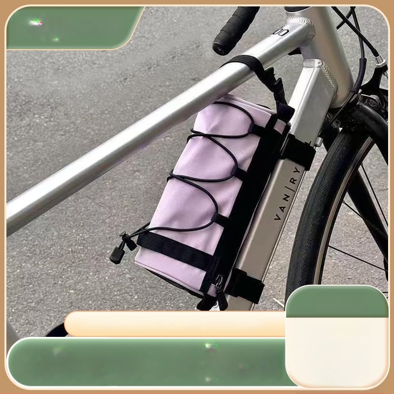 Geantă pentru bicicletă, husă pentru cadrul frontal și pentru portbagajul din spate, portabilă, impermeabilă, multifuncțională, pentru biciclete de drum și MTB