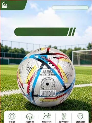 26 tipuri de mingi de fotbal pentru Cupa Mondială, pentru competiții ale tinerilor și elevilor, mingi de antrenament pentru adulți, moi și rezistente la uzură din PVC, mărime standard 5