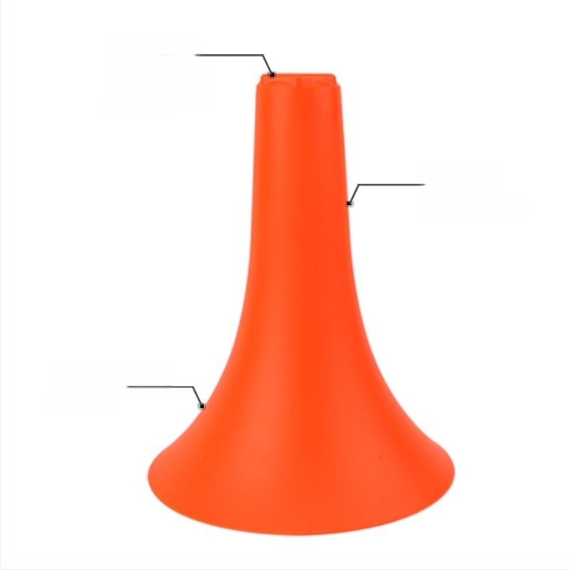 Marcator conic de 23 cm pentru antrenamente de fotbal, marcator conic de 9 inch, echipament de antrenament