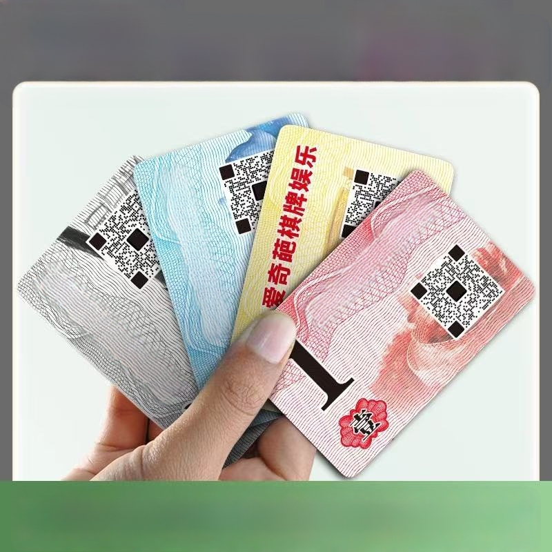 Chipuri din plastic pentru Mahjong și jetoane de joc, rezistente la uzură și apă, jetoane speciale pentru sălile de joc, design gratuit